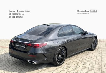 Mercedes Klasa E W214 2024 Mercedes-Benz Klasa E 220d 4MATIC Sedan Gwarancja do 2029 roku AMG Line, zdjęcie 4