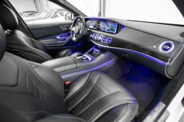 Mercedes Klasa S W222 Limuzyna Facelifting 2.9 400d 340KM 2018 Mercedes S 400 Dociągi. Head Up. Burmester., zdjęcie 22