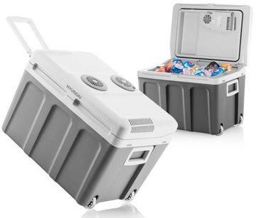 LODÓWKA TURYSTYCZNA SAMOCHODOWA 40L PRZENOŚNA MOBILNA 12V 230V HYUNDAI COOL