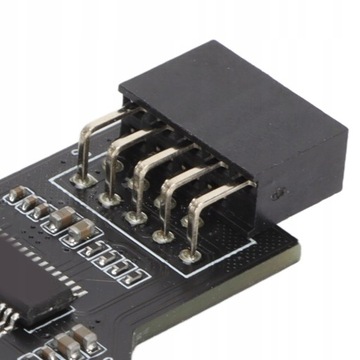 9-контактный USB-разветвитель из металла и пластика