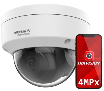 Kamera IP 4Mpx IK10 Wandaloodporna PoE Hikvision