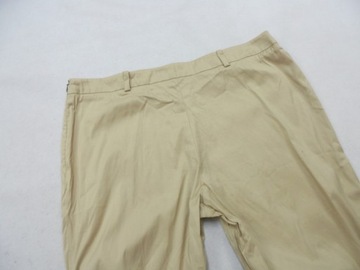 40 HUGO BOSS LEKKIE SPODNIE DZWONY BEIGE Z110