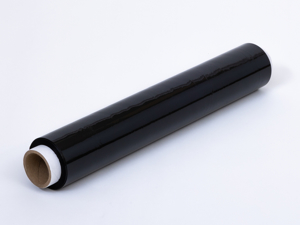 Folia stretch czarna 1,5 kg brutto 50 cm stretch czarny