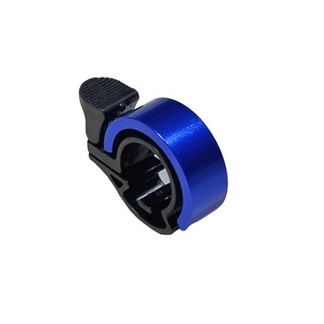 DZWONEK ROWEROWY RING GŁOŚNY UNIWERSALNY NA KIEROWNICE NIEBIESKI 22,2 mm