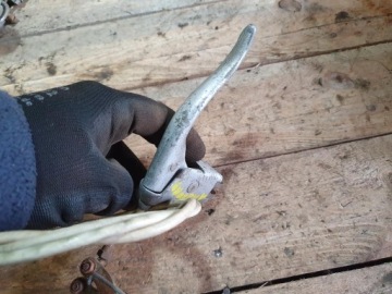 ВИНТАЖНЫЙ ВЕЛОСИПЕДНЫЙ РЫЧАГ ROMET REKORD ТОРМОЗНАЯ РУЧКА ЗАДНИЙ ТОРМОЗ ORIGI PRL