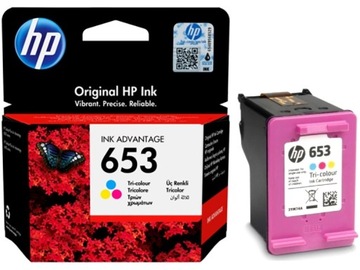 TUSZ HP 653 3YM74AE DESKJET PLUS INK ADVANTAGE 6075 6475 6000 6075 SERIES