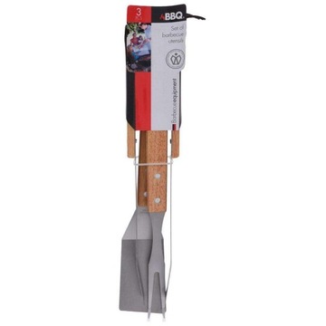 НАБОР ТВЕРДЫХ ПРИНАДЛЕЖНОСТЕЙ ДЛЯ БАРБЕКЮ-ГРИЛЯ