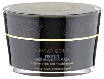 CAVIAR GOLD Proteinowa maska do twarzy i szyi z ka