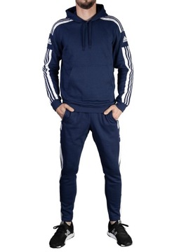 ADIDAS Squadra 21 dres męski BAWEŁNIANY komplet XL