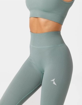 LEGGINSY BEZSZWOWE FITNESS CARPATREE ZIELONE - M