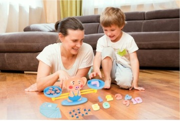 NAUKA LICZENIA RÓWNOWAŻNIA WAGA SZALKOWA