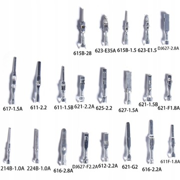 АВТОМОБИЛЬНЫЕ КАБЕЛЬНЫЕ РАЗЪЕМЫ НАБОР РАЗЪЕМОВ 1168 ШТ.