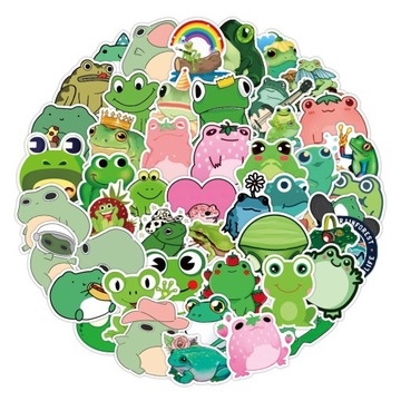 НАБОР НАКЛЕЙКОВ STICKERBOMB MIX FROGS 50 шт.