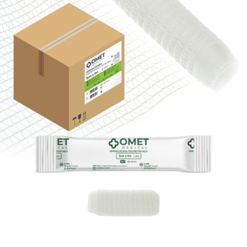 OPASKA DZIANA BANDAŻ OPATRUNKOWY 5cm x 4m 250 szt.