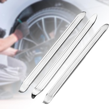 3 szt. Dźwignia do opon, narzędzie do usuwania narzędzie do naprawy opon rowerowych Auto motocykl 25cm