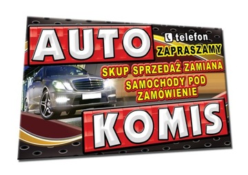 BANER AUTO KOMIS przedaż samochodów sprowadzanie