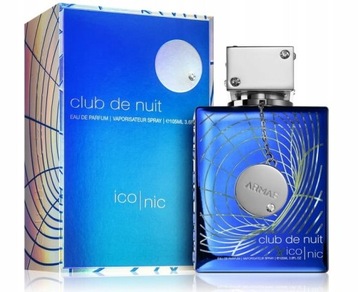 ARMAF CLUB DE NUIT BLUE ICONIC 105ML WODA PERFUMOWANA PERFUMY MĘSKIE