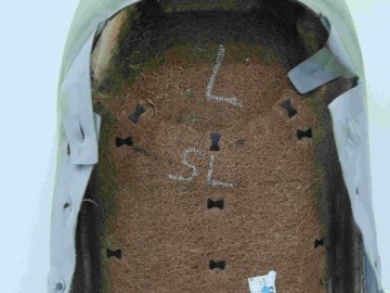 КОЖАНЫЙ КОВРИК С ПОДОГРЕВОМ A2309100016 MERCEDES SL R230