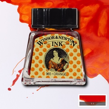 TUSZ RYSUNKOWY 14ML ORANGE Winsor&Newton