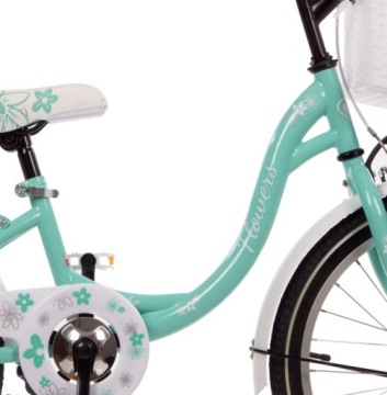 ПОЛЬСКИЙ ВЕЛОСИПЕД «20 ЦВЕТОВ» ДЛЯ ДЕВОЧЕК 5-8 лет