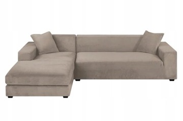 Создатель углового дивана бежевого дивана велюр 175-225 см гибкий