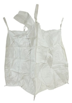 Worek kontenerowy Big Bag 1000kg 100x120x120 lej płaskie dno zboże piasek