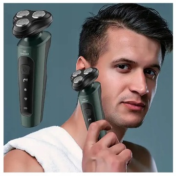 МУЖСКАЯ ТРЕТЬЯ, БЕСПРОВОДНОЙ ТРИМЕР 4В1 ДЛЯ БРИТЬЯ БОРОДЫ И ВОЛОС