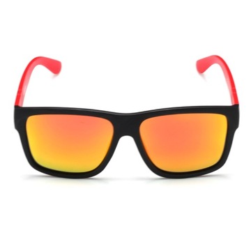 OKULARY PRZECIWSŁONECZNE POLARYZACYJNE MĘSKIE POLARIZED LUSTRZANKI filtr UV