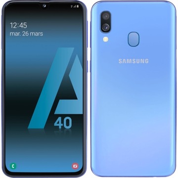 Samsung Galaxy A40 SM-A405F/DS LTE, Niebieski M0253