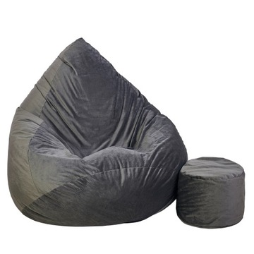 WOREK SAKO PLUSZ XXXXL + GRATIS | MEGA FOTEL PUFA