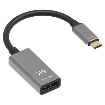 KABEL USB-C DISPLAYPORT 1.4 8K 60Hz 4K 144Hz MAC