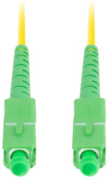 PRZEWÓD KABEL ŚWIATŁOWODOWY ŚWIATŁOWÓD PATCHCORD SC/APC-SC/APC SIMPLEX 5M