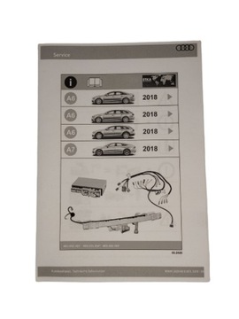 4M0907383F SADA DOVYBAVENÍ ELEKTRONIKY HÁK A6 A7 RS6