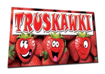 BANER 2x1 TRUSKAWKI SPRZEDAŻ warzywa owoce sklep