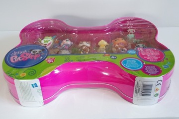 НОВЫЙ НАБОР Littlest Pet Shop из 12 фигурок LPS CAN mega УНИКАЛЬНЫЙ Hasbro