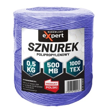 Sznurek rolniczy budowlany do snopowiązałki 500mb