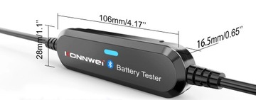 ТЕСТЕР АККУМУЛЯТОРА 6 В 12 В Bluetooth 5.0, польский