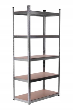 Regał magazynowy metalowy PSB 180 x 80 x 30 cm