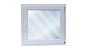 OKNO PCV 60 X 60 RU profil: 81mm - 6 komorowy