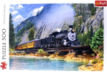 TREFL 500 EL. POCIĄG (PUZZLE)