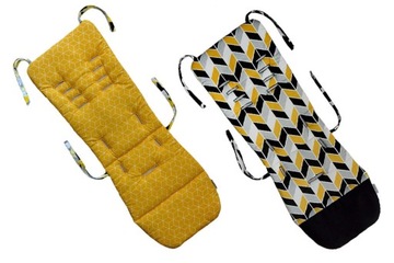 -- Вставка в коляску BABY JOGGER -- СТРУННЫЕ УЗОРЫ !