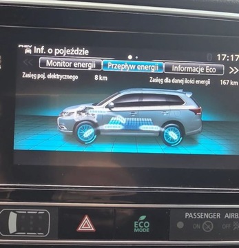 Mitsubishi Outlander III 2019 Mitsubishi Outlander Zasieg 60 km Super Stan Gwarancja Mechaniczna Sliczny, zdjęcie 27