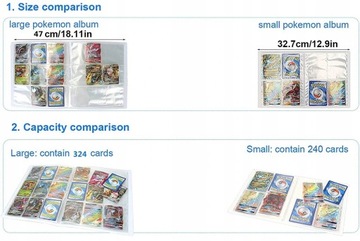 Класс альбома Pokemon для 324 карманных карт Lucario 9