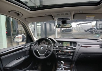 BMW X3 F25 SUV Facelifting xDrive20d 190KM 2017 BMW X3 X3 20d xDrive FV23 Dach Panoramiczny Nawigacja Bezwypadkowy, zdjęcie 4