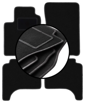 Velurové koberce komplet pro: Suzuki Grand Vitara I Suv (1998-2005)