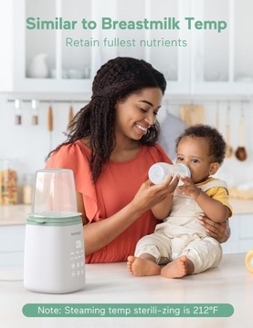 Momcozy inteligentny wielofunkcyjny podgrzewacz do mleka