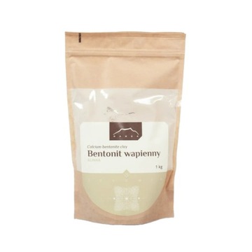 Bentonit wapienny Glinka Bentonitowa 1kg Nanga