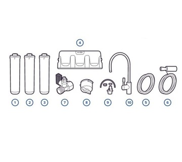 Фильтр под раковину Аквафор ЭКО Про (антибактериальная защита) + БЕСПЛАТНЫЙ таймер