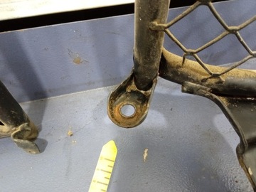 RENAULT KANGOO II 07- РЕШЕТКА ФУРГОНА С РАЗЪЕМНОЙ ПЕРЕГОРОДКОЙ