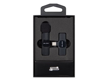 MIKROFON ODBIORNIK BEZPRZEWODOWY KRAWATOWY DO TELEFONU ANDROID WTYK USB-C